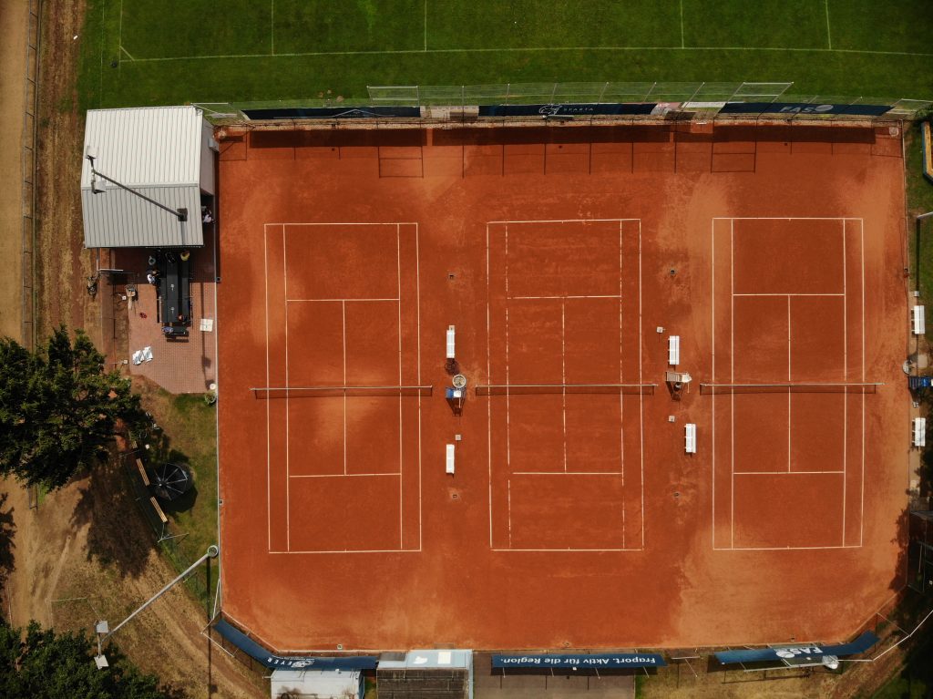 DJK Sparta Bürgel - Luftansicht Tennis
